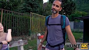 tourist lets homeowner fuck his girlfriend for cash