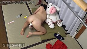 asian babe crushes on teacher for cum help