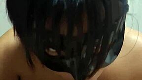 mi hermanastra me saca todo el semen 😏