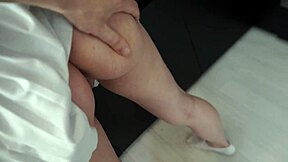 teen babysitter asked for a raise, ended up getting my cock instead