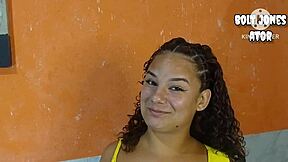 Sabrina Bolt's Anal Assfucking With Black Guy From Rocinha