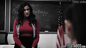 Latina Teen Feels Desperate for Good Grades.