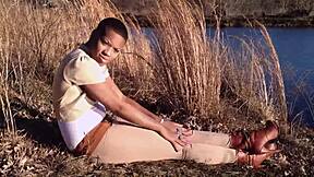 I cant get enough of this sexy red slut