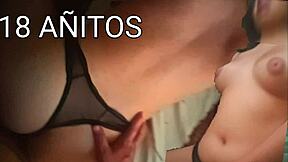 Hot young rider contrasts with hard doggystyle domination.