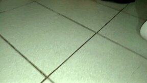 Blonde 18-year-old with big pussy and ass masturbates in school, then gets muff diving and squirting from her wet pussy