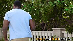 Hairy teen banged by bbc