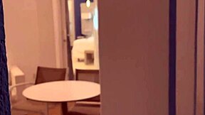 my stepbrother spied on me skinny and petite, huge muscular guy outdoors, and wow what happened next 😏💦