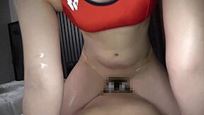 Rena-chan from the track club gets a secret coaching session that turns into a creampie adventure.