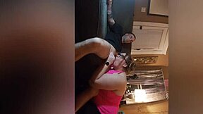 I watch Roxy Faith swallow Ian's 8in cock and get a facial