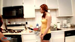 Lesbian sex on the campus with fingering and masturbation.