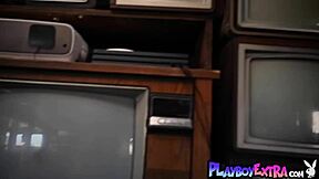 Petite Newcomer Noel Leon Rips Clothes to Show Her Big Boobs Intensely