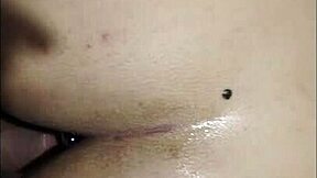 I play with my toy for the first time in anal.