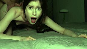 wife fucks husbands friend and makes him cum doggystyle missionary homemade cute pretty teen 😘