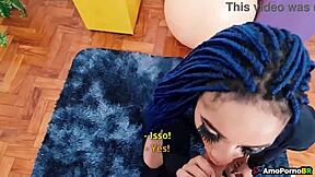 Is this innocent teen ready for her first blowjob?