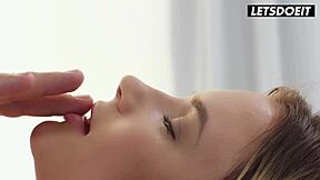 big oiled ass teen katarina rina spreads pussy at massage