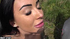 outdoor threesome with snowwhite 24