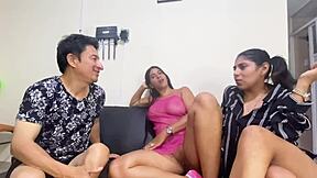 we teach our old stepdad how to fuck real amateur homemade threesome