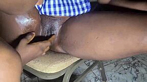 Czech maid gets fat dick in her big pussy at office