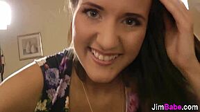 young british teen sucks monster cock in casting interview 😘