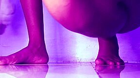 Petite Asian Girl Plays With Pussy Until She Squirts Outside On Webcam