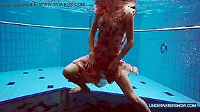 Martina continues her hot croatian beach show