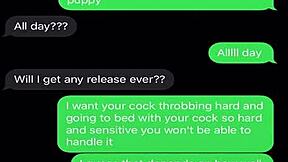 sexting to emasculate my sissy bitch with humiliation