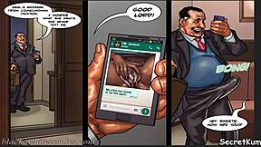 Fuck me harder in the kitchen, the ebony maid begs.