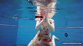 Martina continues her hot croatian beach show