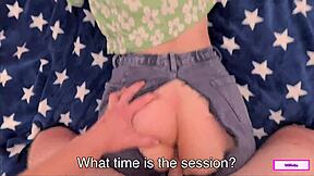 How Much Cum Did It Take For Her To Slip Out Of My Pants Trap In The Bedroom!