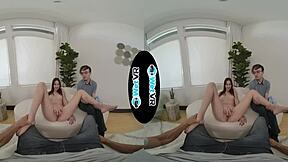 Melanie marie humiliates boyfriend by fucking hard cock