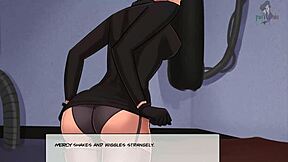 Master clown dominates whore with rough sex and cumshot