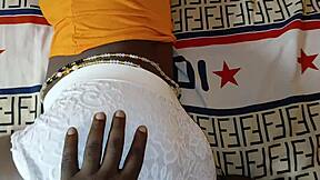 Sugar daddy fucks his teen girlfriend passionately.