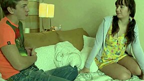 Beautiful Teen 18+ Gives Blowjob And Gets Facial Cumshot. Brunette Step Sister Swallows In Taboo Doggystyle Sex.