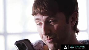 Vanna bardot gives steamy nuru massage for birthday