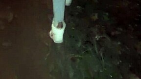 Stranger from the street after the party celebration.