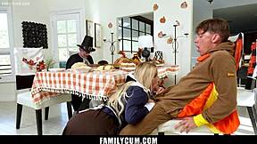 Horny family members get caught fucking and sucking each other - Familycum