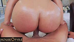 Brianna Bourbon FUCKS her British lover hard