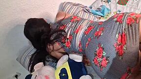 Having wild fucks and great cumshots with my girlfriend's lesbian friend 😏