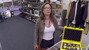 Busty French Babe Stuffed By American Cock In Hidden Backroom