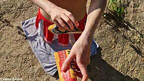 She wanted a doner, but I let her taste my dick instead