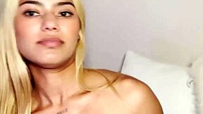 Sofia teen shows off her tight pussy in casting