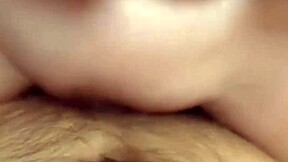 working the dick while rubbing pussy, can't hold back