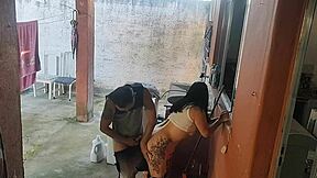 my wife left and the maid couldn't resist my big errect cock, she banged me hard