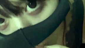 Amateur girl gives sloppy blowjob 😍