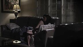 Emily Willis endures rough devirginization by uncle's monster cock