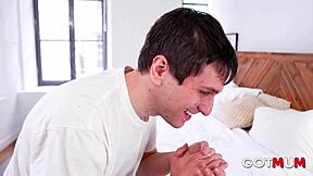 Oh man, this huge tits milf gets pounded hard by her stepson! 😲