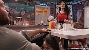 Boomer gets public handjob from genz babe.