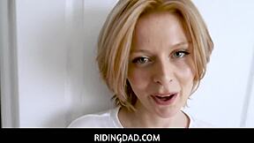 Little 18+ Stepdaughter Tease Sahara Skye Wants Daddy's Attention!