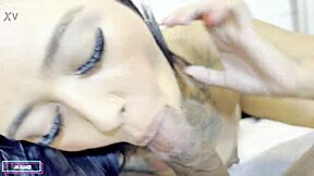 suck my dick but swallow everything, slut.