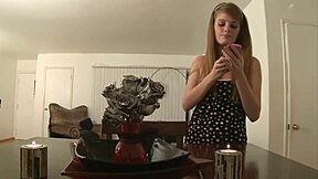 Redhead 18 year old Faye Reagan gets pounded by internet stranger Dane Cross in missionary and doggystyle.